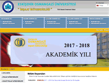 Tablet Screenshot of insaat.ogu.edu.tr
