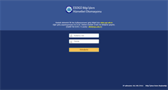 Desktop Screenshot of destek.ogu.edu.tr