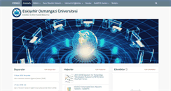 Desktop Screenshot of enformatik.ogu.edu.tr