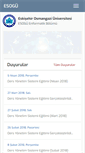 Mobile Screenshot of enformatik.ogu.edu.tr